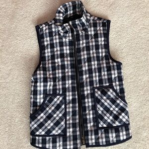 Plaid Vest